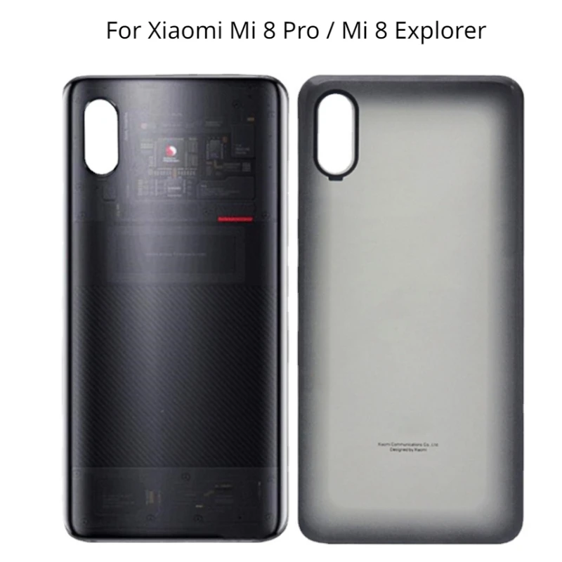 Задняя крышка батарейного отсека для Xiaomi Mi 8 Explorer mi8 pro