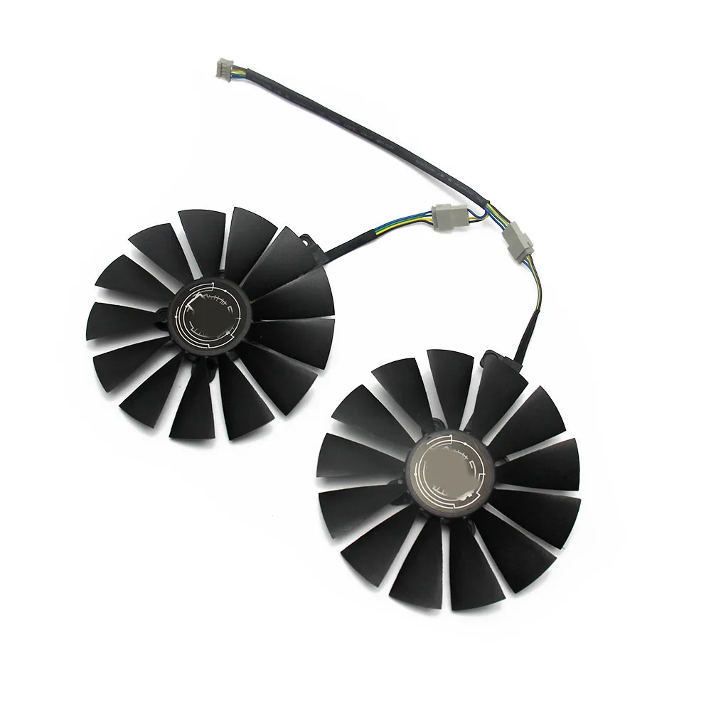 Охлаждающий вентилятор для видеокарты ASUS STRIX RX 470 580 570 GTX 1050Ti 1070Ti 1080Ti |
