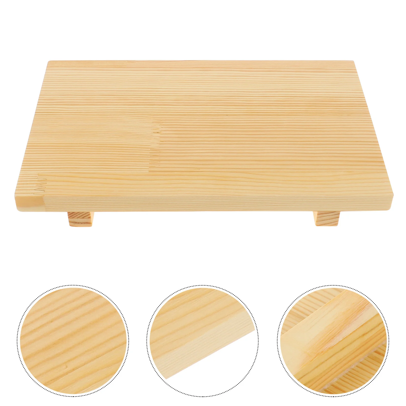 

Sushi Serving Plate Tray Board Plates Japanese Sashimi Wood Platter Geta Wooden Bamboo Holder Boat Cheese Trays Dish Seafood