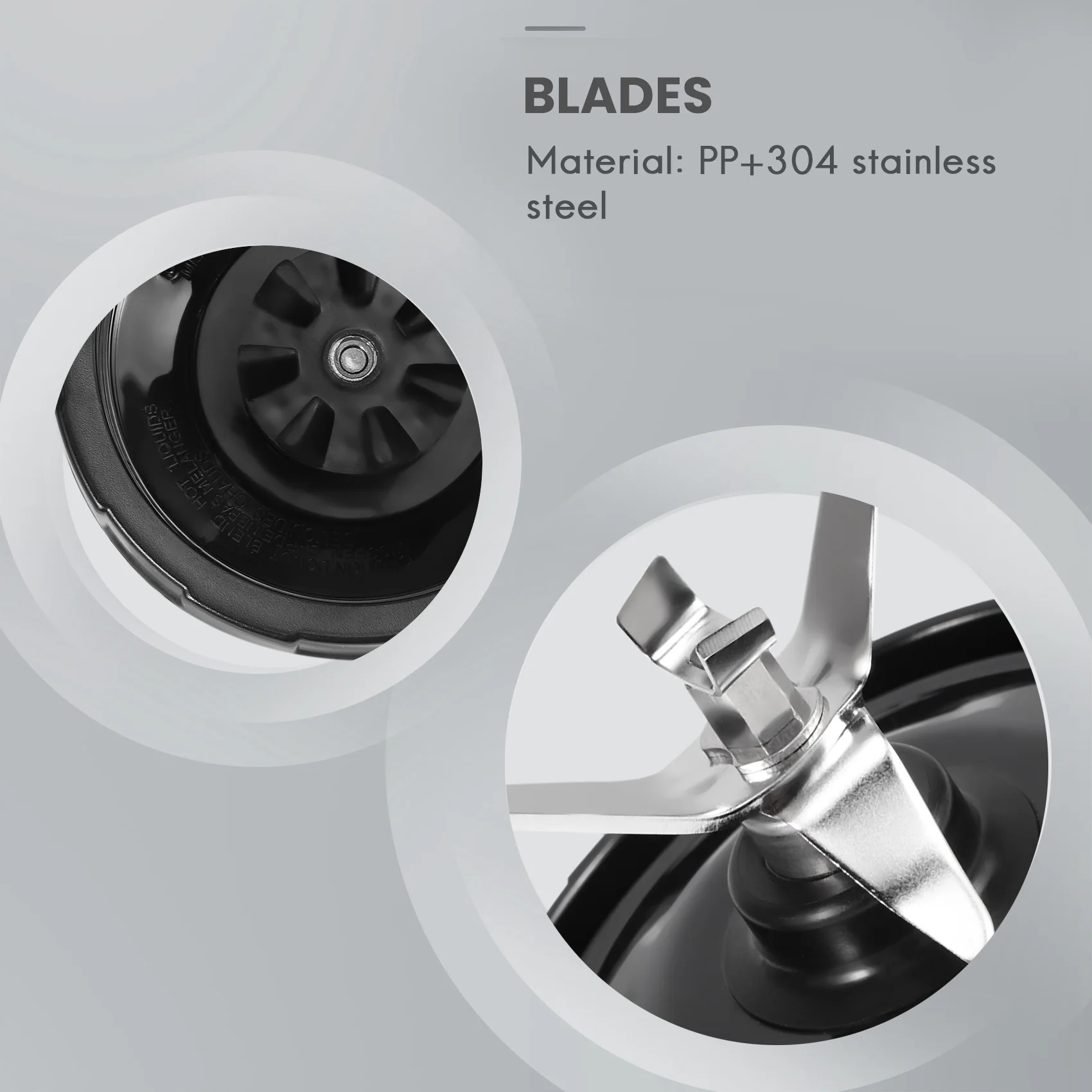 Сменные лезвия для экстрактора плавников нижнее лезвие Nutri Ninja Auto IQ BL642 NN102 BL2013 2 шт.