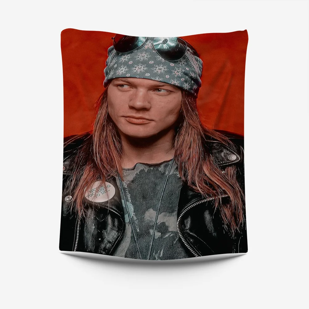 Певица A-Axl гобелен с розой креативный узор фото гостиная настенный