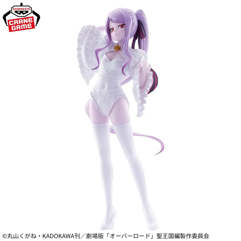 Фото В наличии: Оригинальная фигурка Banpresto GLITTER&GLAMOURS Wedding Shalltear из аниме Overlord, коллекционная модель в коробке №3