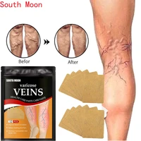 1224pcs varicose veins relief treatment patch vasculitis phlebitis spider pain relief ointment medical plaster health body care