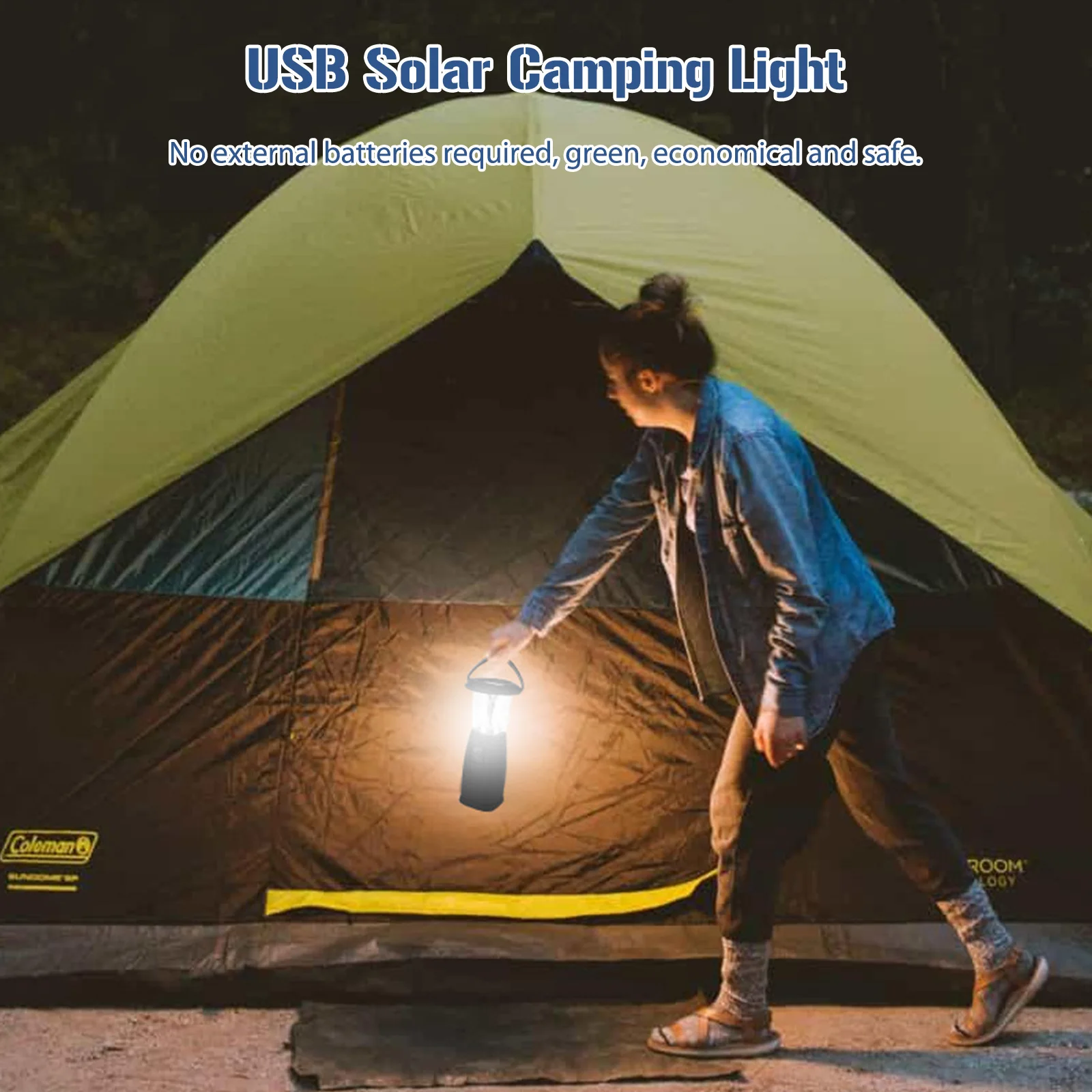 

Фонарь ручной складной для экстренных походов, легкий, прочный, для путешествий