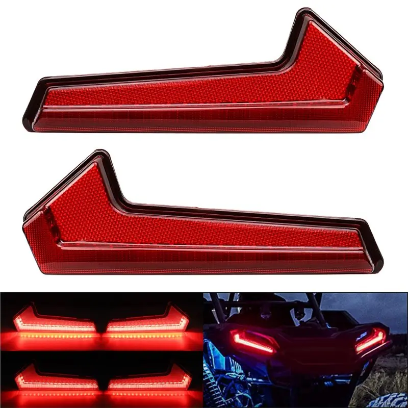 Фото Светодиодные задние фонари для UTV, 1 пара, для Polaris RZR XP 1000 Turbo Sportsman 570 850 1000 2018-2023 №5