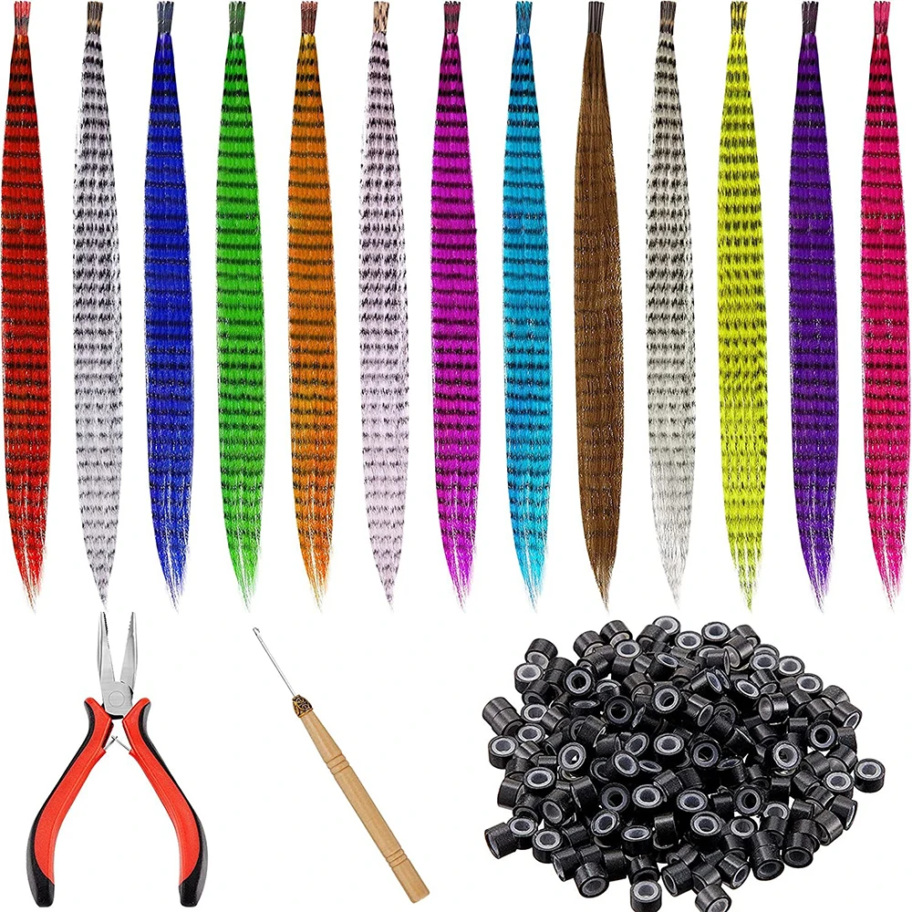 Ed Stands Of Feathers For Hair Extension