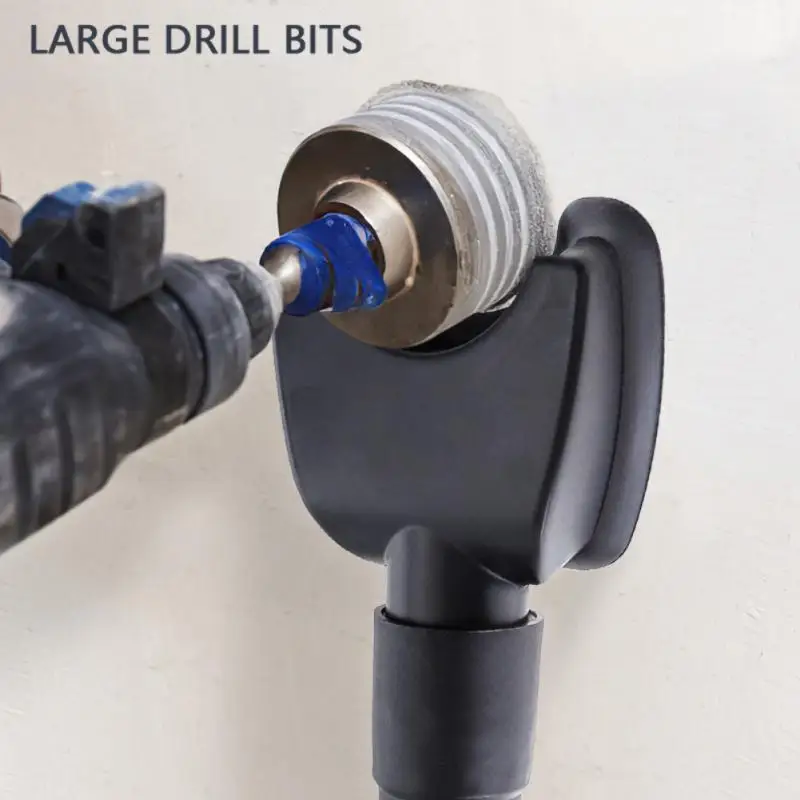 Vacuum Tube Hands-Free Dust Collector Guard Kit Universial Electric Drill Woodworking Protective Cover Tool Dropshinpping | Инструменты