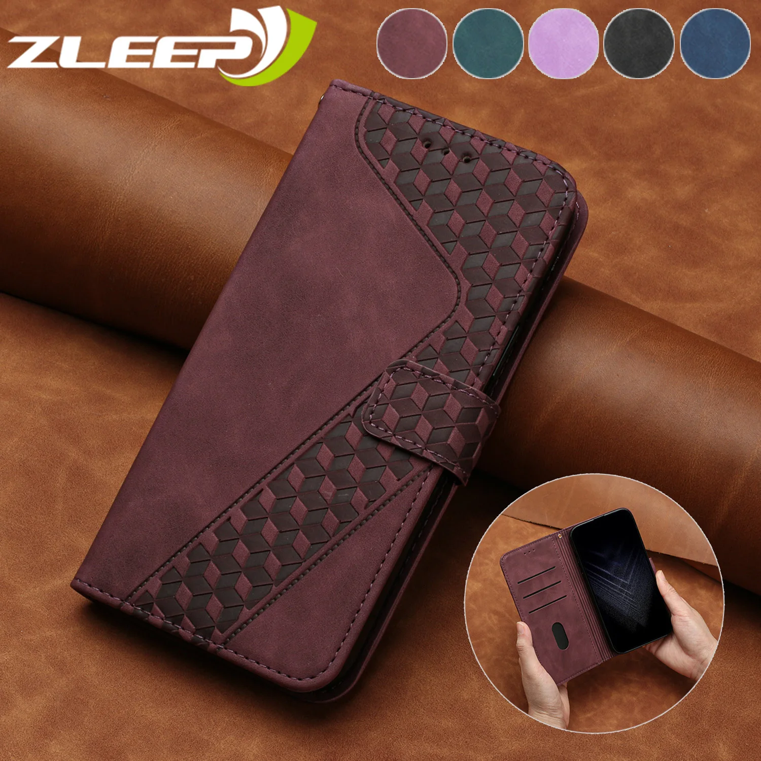 

Luxury Leather Flip Wallet Case For Samsung Galaxy A71 A51 A41 A31 A21 A11 A01 A70 A50 A40 A30 A20 A10 S E A81 A91 Cards Cover