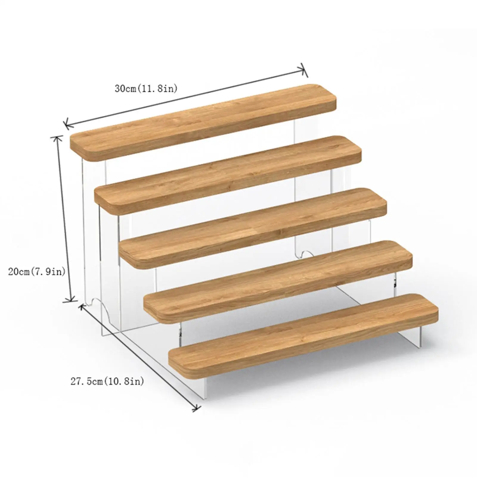 Акриловая витрина для подъема акриловая подставка деревянная ювелирных изделий