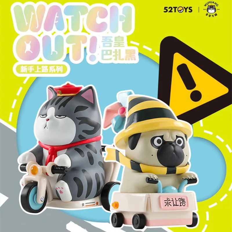 

Blind Random Box Toys Wuhuang Bazhahei Novice Series Surprise Mystery Box Guess Bag Desk Decor Original Action Figure Girls Gift