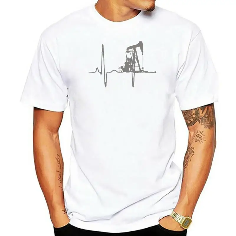 Персонализированная футболка Oilfield Worker без логотипа индивидуальная графическая