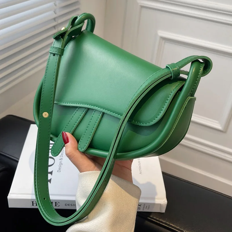 

LEON Mini PU кожаные сумки через плечо женские весенние 2022 сумки на плечо однотонные женские сумки и сумки