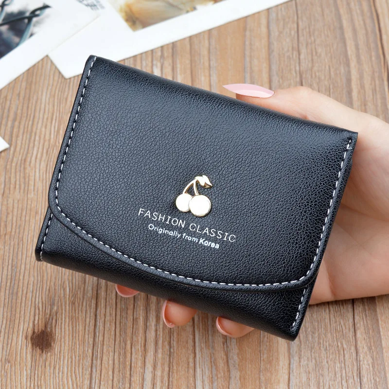 Abay Women's Wallet Fashion Short Wallet Card Holder Lady Flap Coin Purse Money Bag