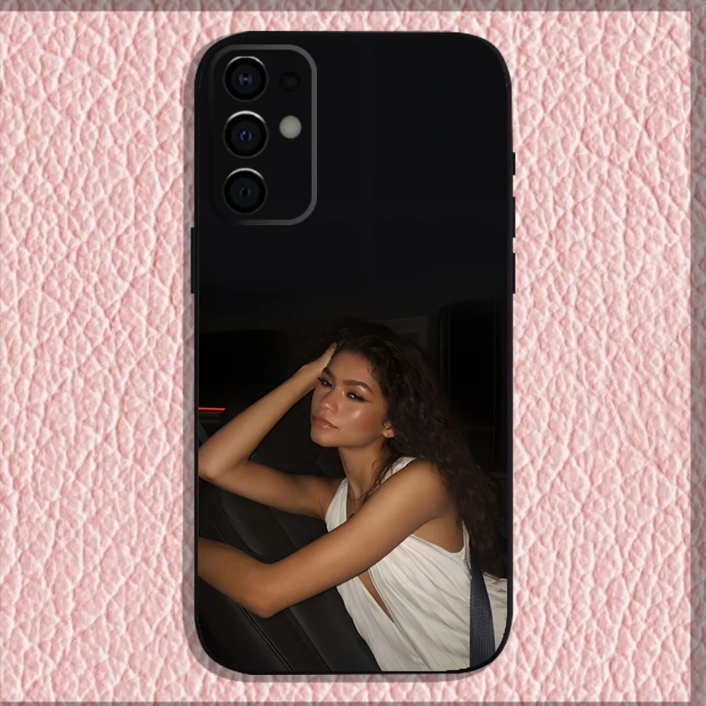 Z-Zendaya Phone Case For Samsung S24 S21 S22 S23 S30 Ultra S20 Plus Fe Lite Note 10 9 5G Black Soft Shell