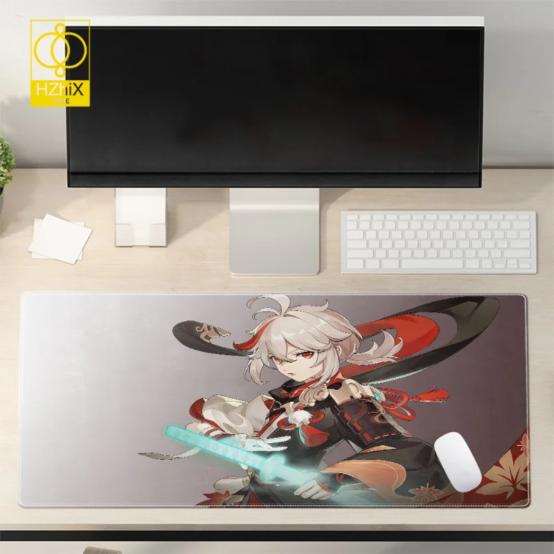 

Anime Genshin Super Absorbent Mouse Pad Cartoon Animes Character Pattern Design Rubber Non-slip Mats To Protect The Keyboard