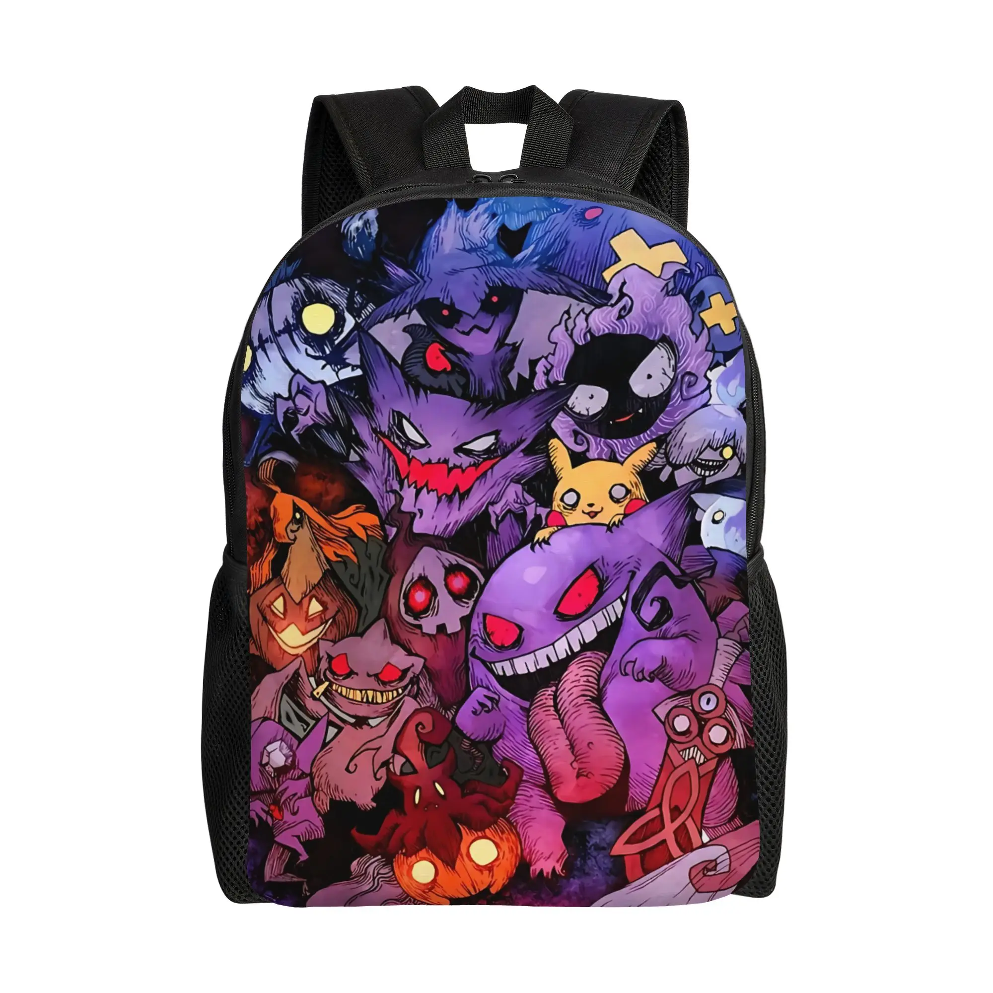Фото Рюкзаки Pokemon Gengar, повседневные рюкзаки, офисные рюкзаки, рюкзаки большой вместимости №2