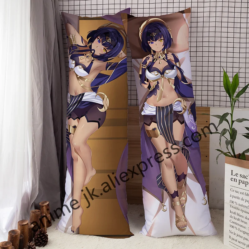 

Аниме дакимакура геншин ударная подушка для тела Чехол Candace Косплей обнимающая подушка