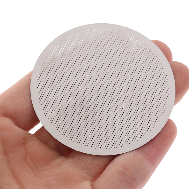 

1PCS Ultra Thin Filter Disc Stainless Steel Disc Metal Ultra Thin Filter For Aeropress Coffee Maker Kitchen Coffee Accessories