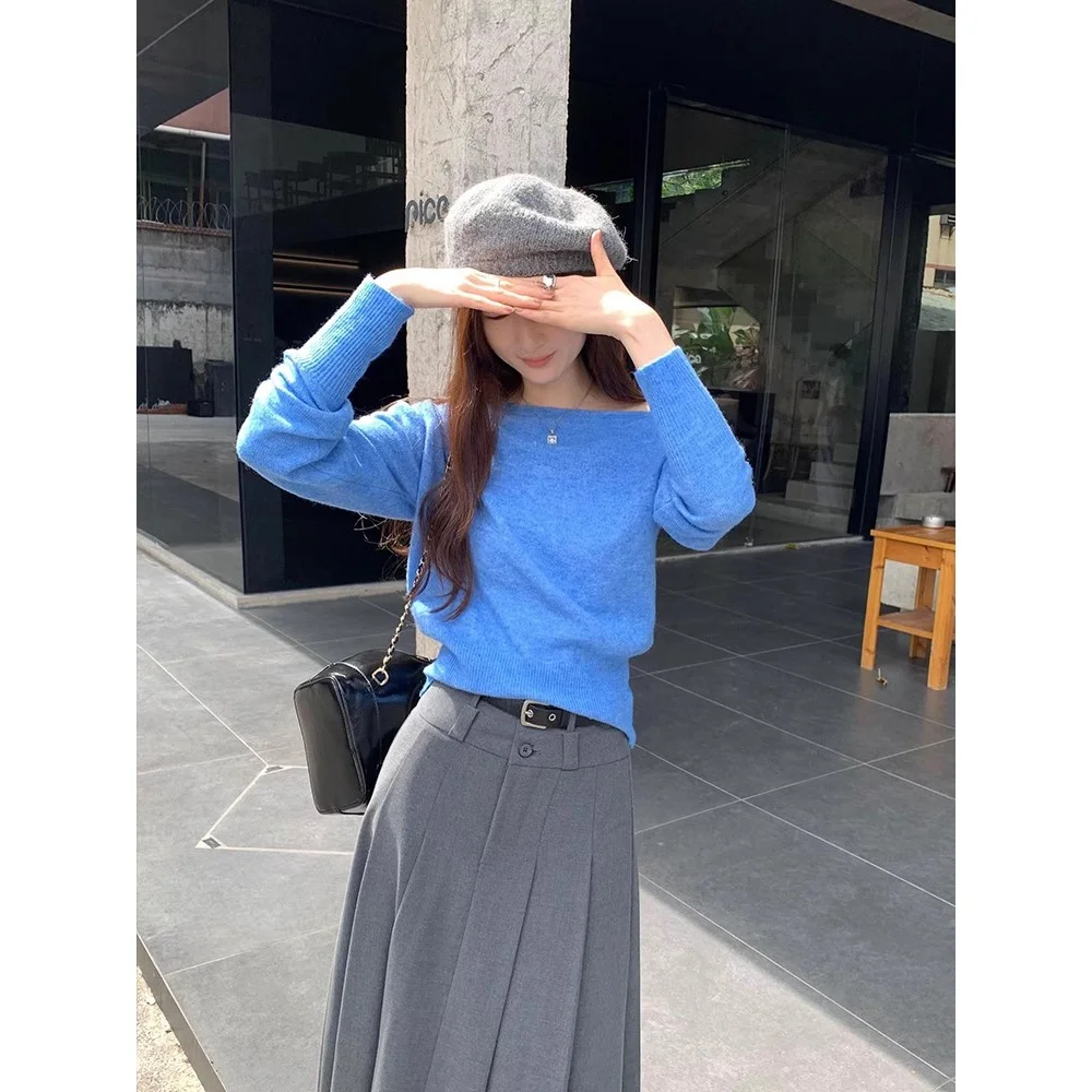 Маленький уникальный свободный красивый молочный фуфу в стиле ретро мягкий