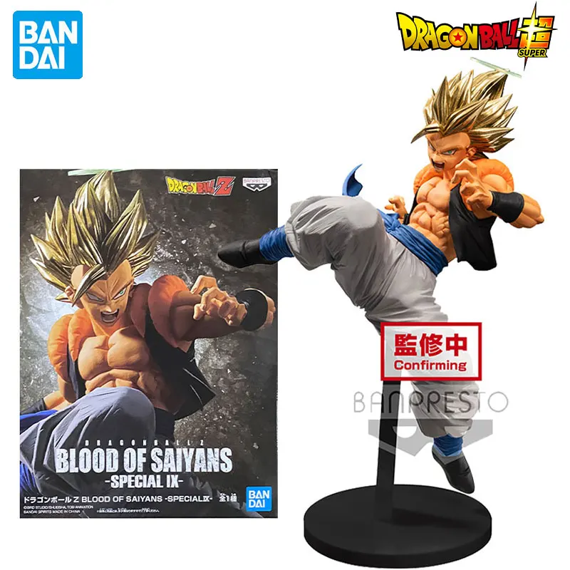 

BANDAI Dragon Ball Z Figure Gogeta BOS Action Figure Collectible Model Toys Anime Figure Model Toys Kids Christmas Gift Genuine