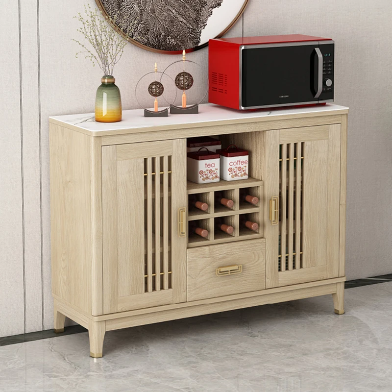 Деревянная подставка под буфет в скандинавском стиле