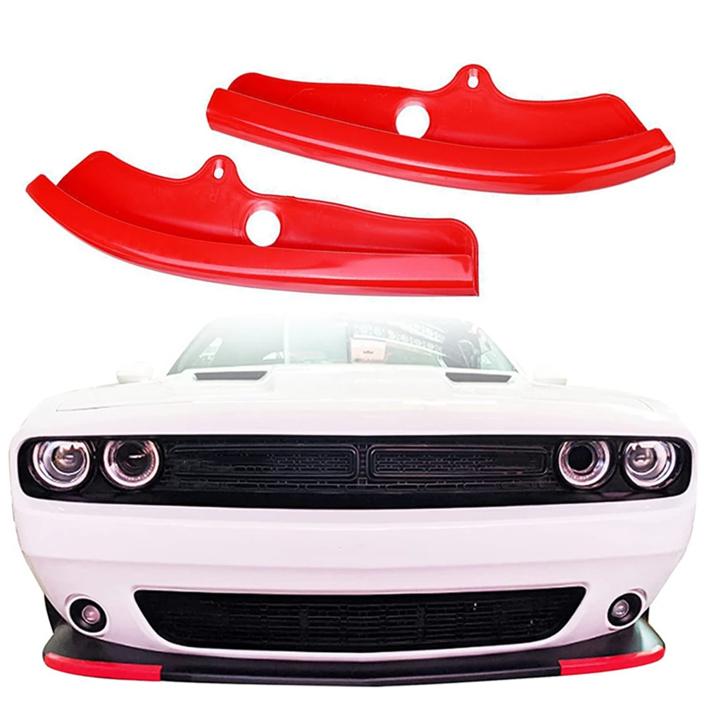 

​Front Bumper Lip Splitter Protector for Dodge Challenger R/T GT SRT 392 Hemi Scat Pack Shaker 2015-2020 Bumper Guard