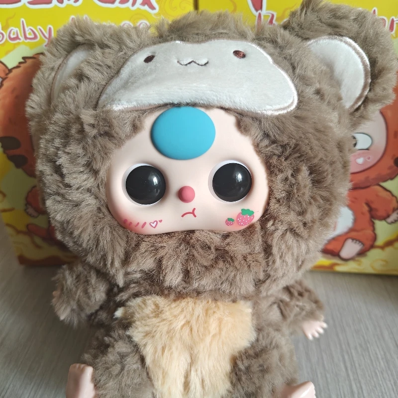 Оригинальная загадочная коробка Baby Three 12 серии китайских знаков виниловая кукла