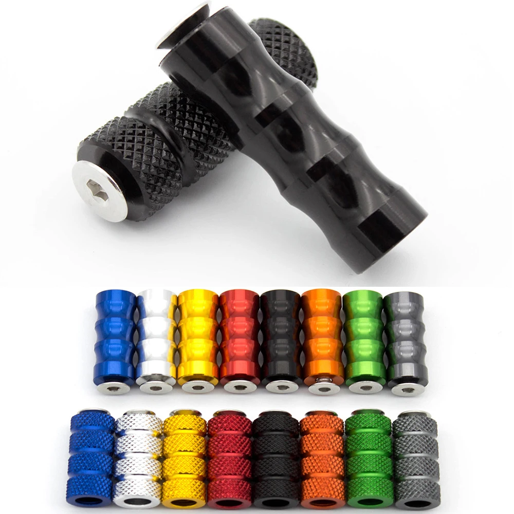 

Motorcycle CNC Universal M6 Racing Gear Shift Lever Peg Brake Pedal Shifter Foot Pegs Motorbike Footrests Footpeg