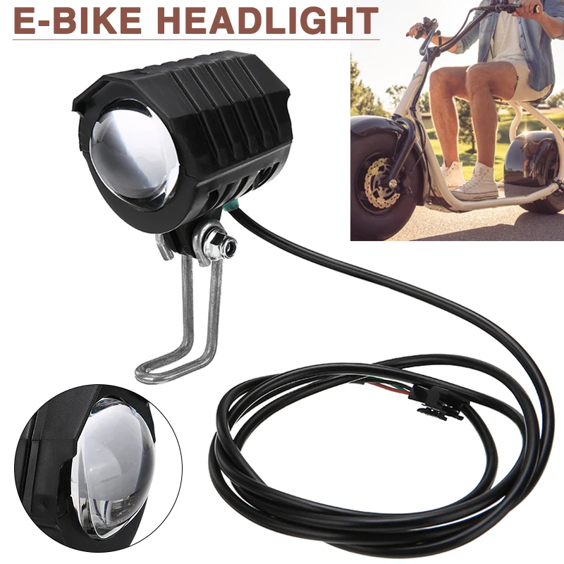 

Передняя фара для электровелосипеда 2 в 1, фонасветильник с гудком для руля электровелосипеда, многофункциональная Водонепроницаемая вспыш...