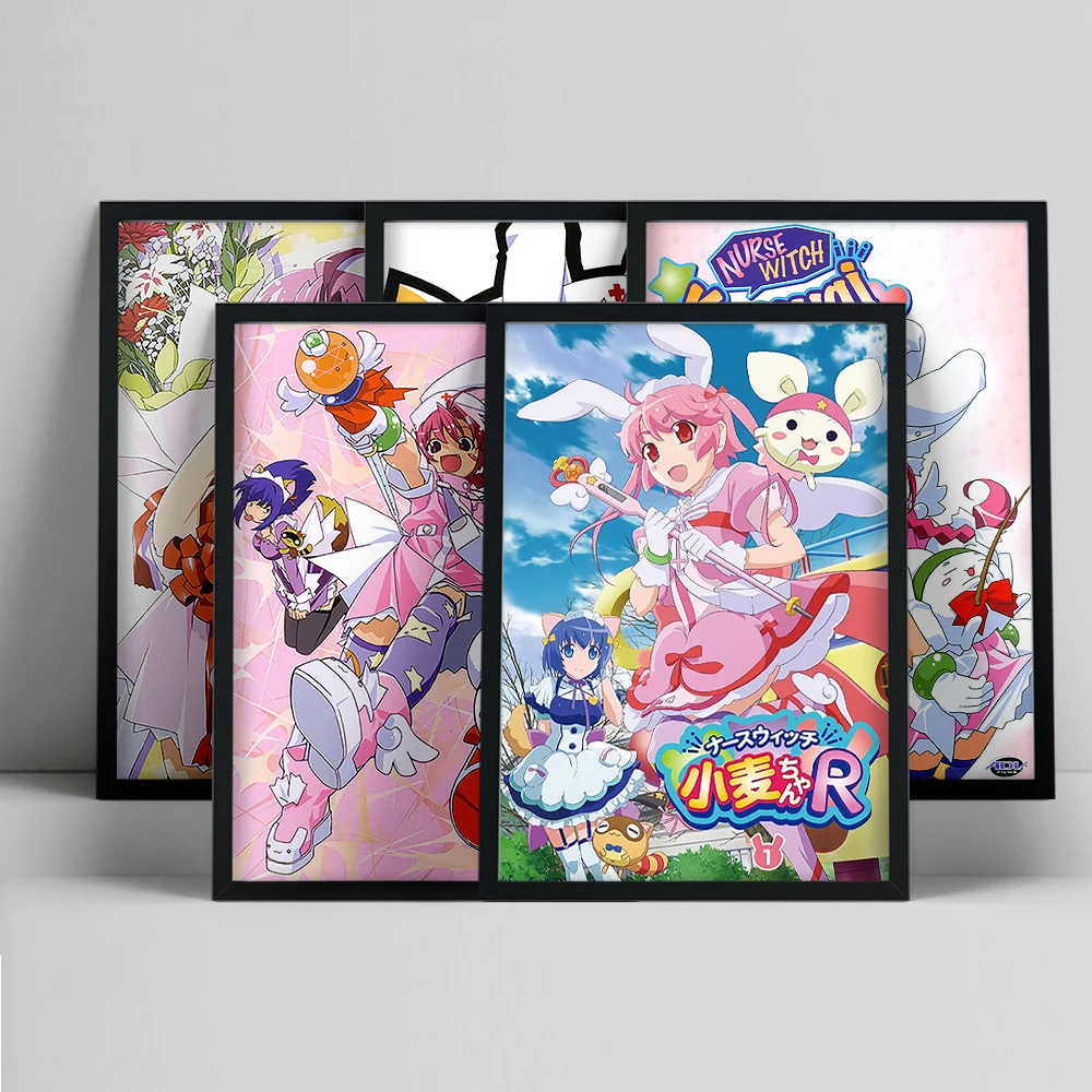 

Nurse Witch Komugi Anime Poster Japanese Manga Cartoon Character Print Art Canvas Painting Wall Stickers Otaku Room Home Decor