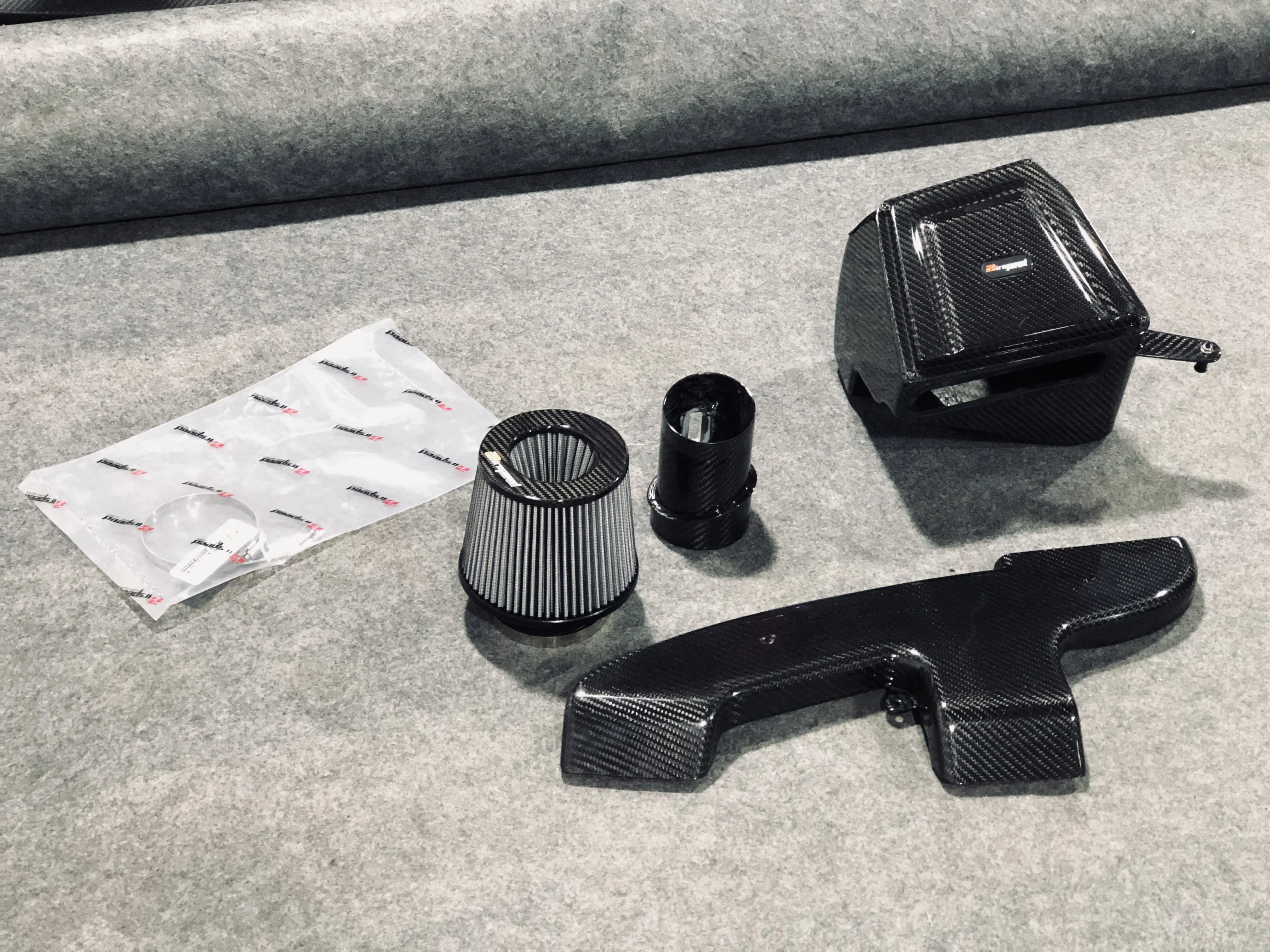 Брендовые ограниченные по времени товары 3K саржевая Глянцевая Система впуска