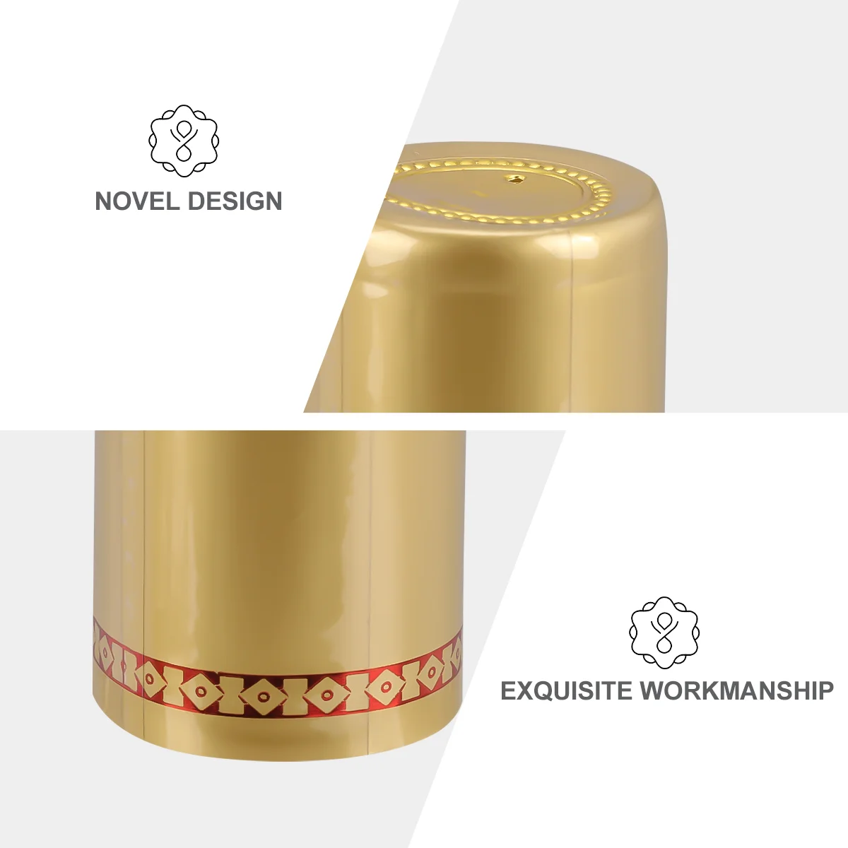 100 шт. красная крышка пробка для бутылок аксессуары посуды термоусадочная