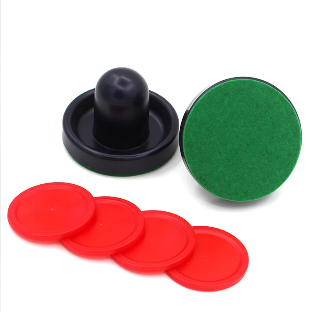 

Hockey Air Pucks Table Paddles Game Handles Pushers Setpads Felt 3 Mini Inch Games Supplies Replacement