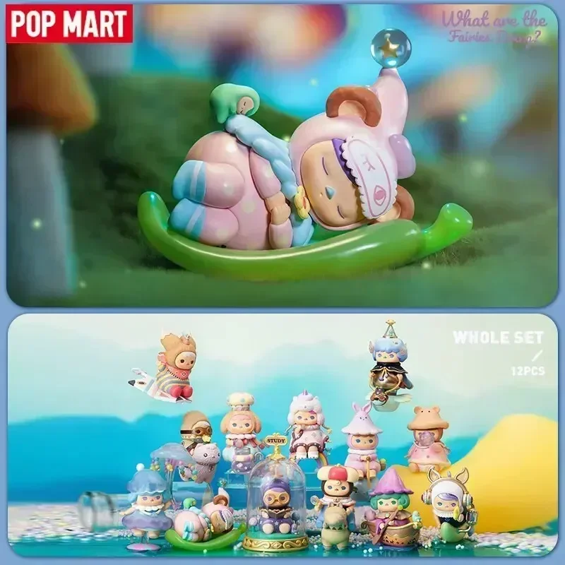 Фото POP MART Pucky What Are The Fairies Doing Оригинальная коллекционная фигурка-сюрприз в закрытой упаковке, таинственная фигурка для декора дома и рабочего стола №2