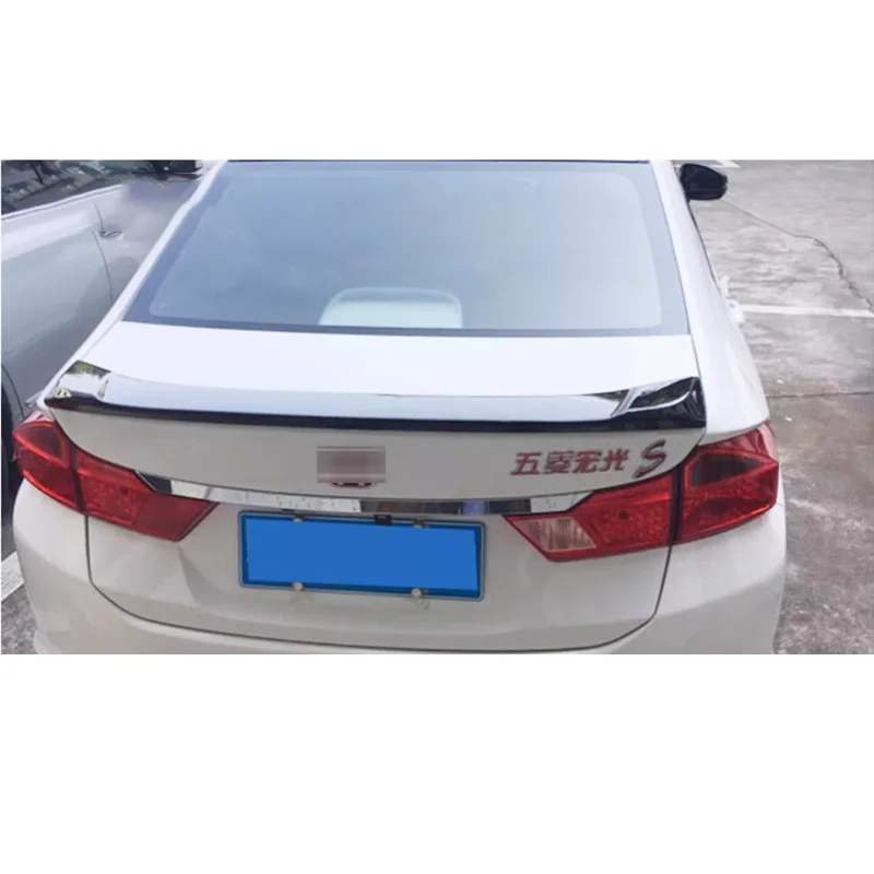 Задняя Крышка багажника автомобиля спойлер крыло для Honda City 2015 - 2018 АБС-пластик