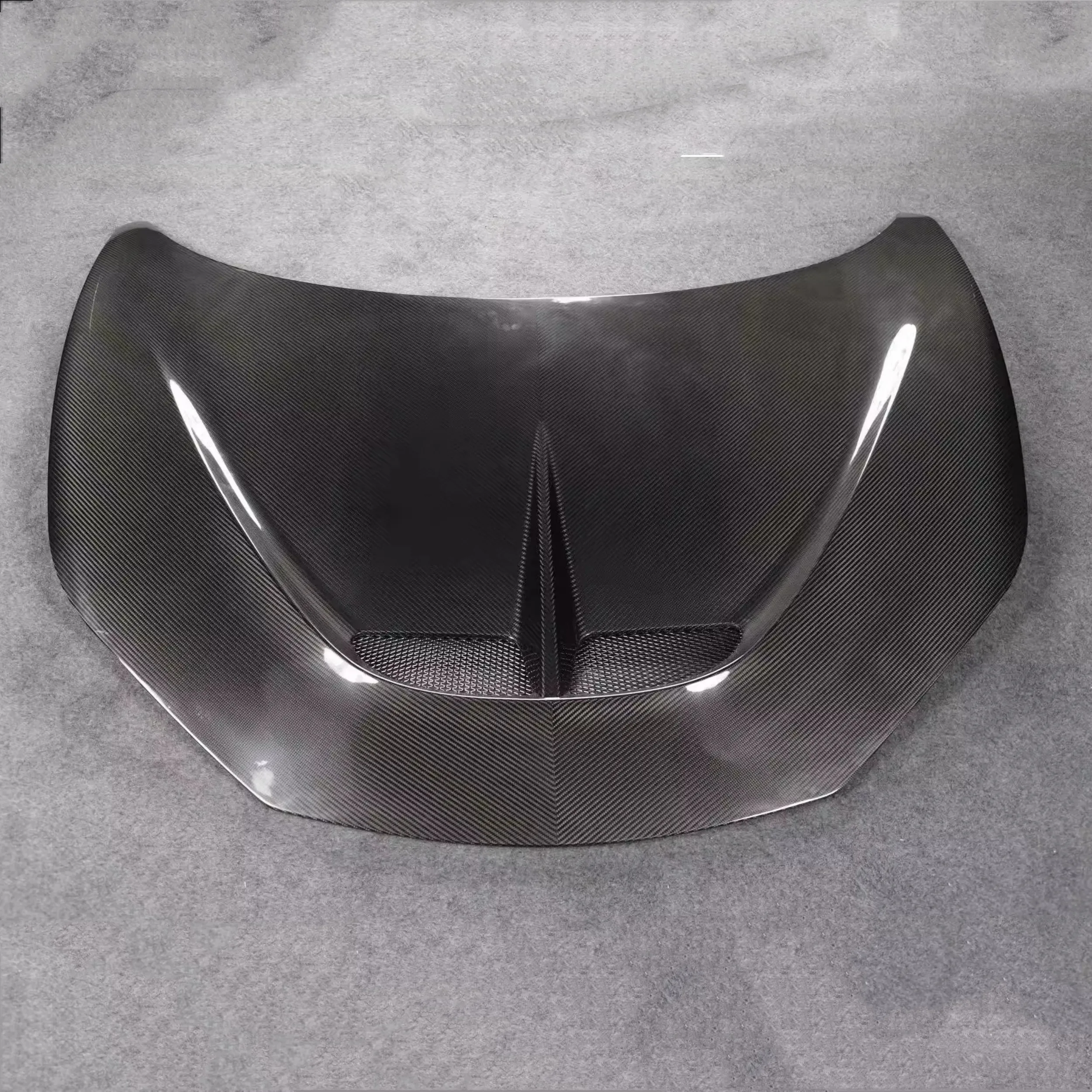 Автомобильный капот из сухого углеродного волокна крышка двигателя в сборе для