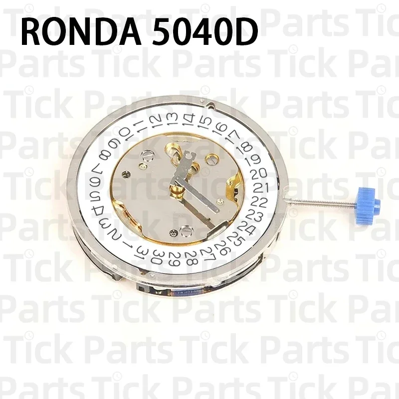 Импортный швейцарский механизм RONDA 5040D новый оригинальный кварцевый с шестью