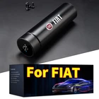 Интеллектуальный цифровой термос, чашка для воды, термосы из нержавеющей стали для Fiat 500 500x 500l Panda TIPO Punto, автомобильные аксессуары