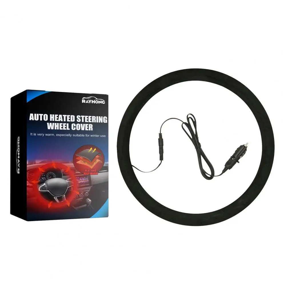 

Car Steering Cover Durable Anti-scratch Heated Steering Wheel Cushion Cover for Car Car Wheel Cover Steering Wheel Cover