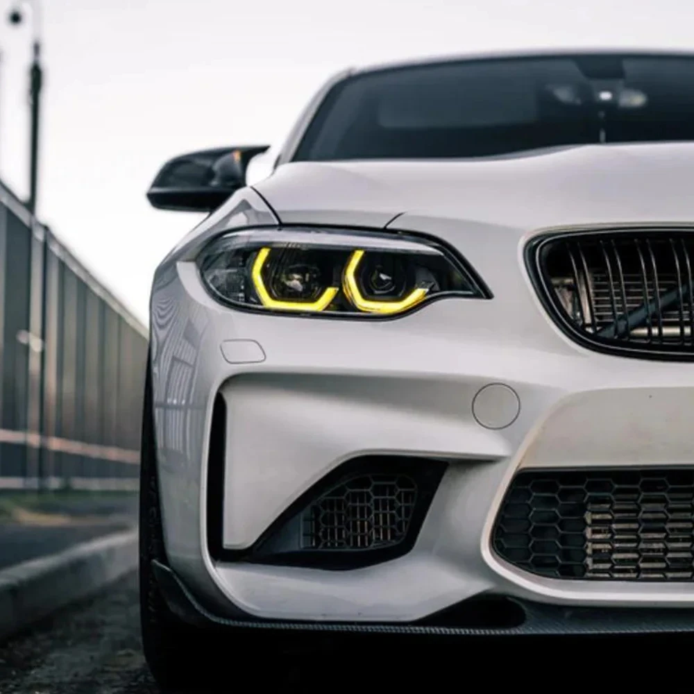 Автомобильные DRL золотисто-желтые для BMW M2 2 серии светодиодный модули F22 F23 F87 LCI