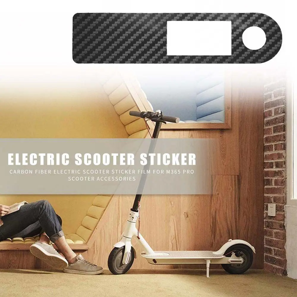 Mijia углеродное волокно для M365 Pro нескользящая наклейка электрического скутера