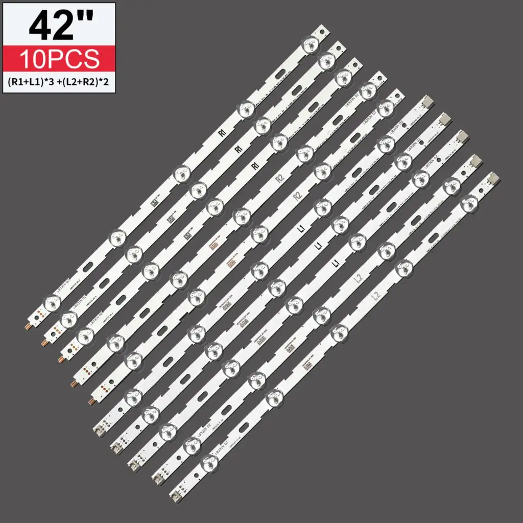 Striscia Di Retroilluminazione A Led 10 Lampada Per 42 Ln5204 42 Ln5200 Muslimatexmuslimah 42 "V13 Cdms Lc420Due 42 Ln5300