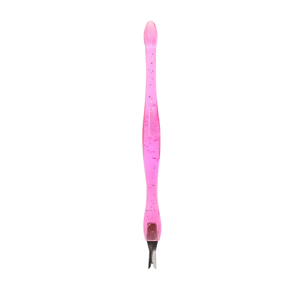 

Nail Tools Pedicure Cuticle Trimmer Remover Pusher Dead Skin Callus Removal Fork (Pink) Orange