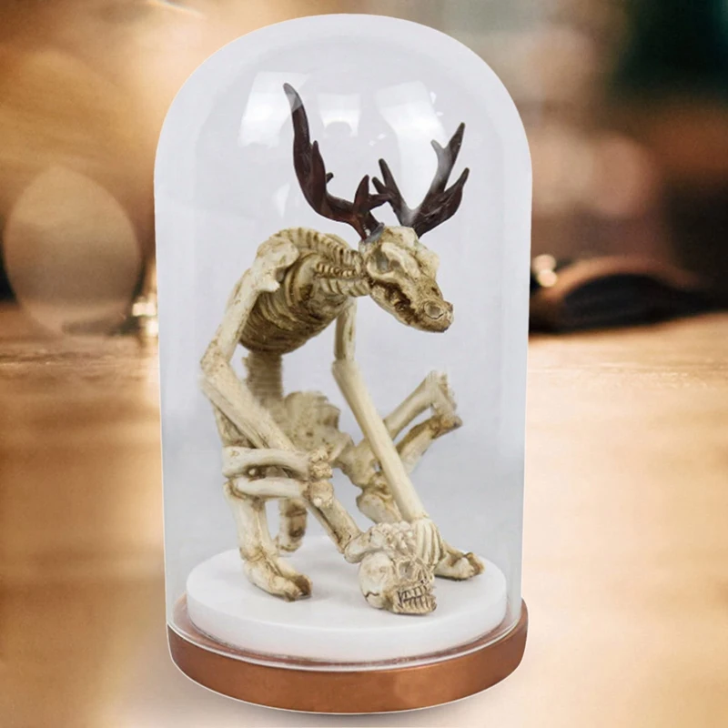 Модель скелета из Вендиго шкаф с любопытством скелет имитация ископаемого