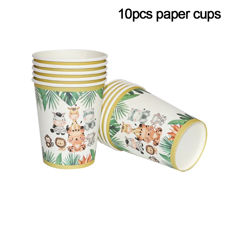 

Одноразовая посуда Jungle Safari