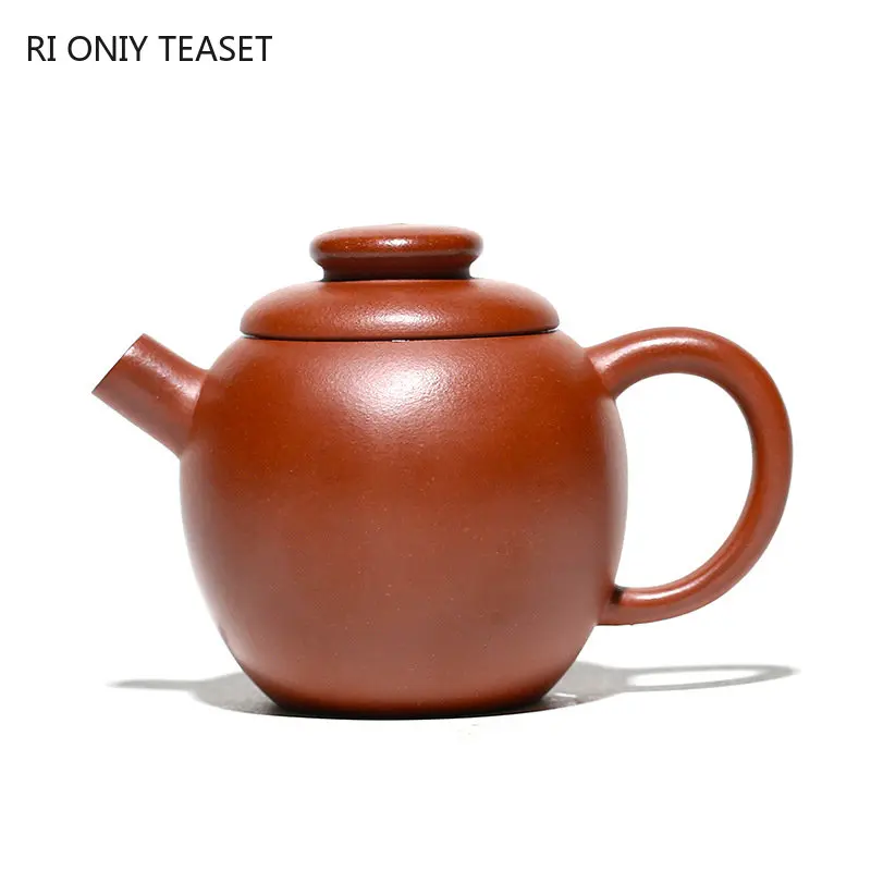 

Оригинальный чайник из исинской сырой руды 190 мл, Фиолетовый Глиняный Чайник, знаменитый чайник ручной работы, красивый чайник, китайский ча...
