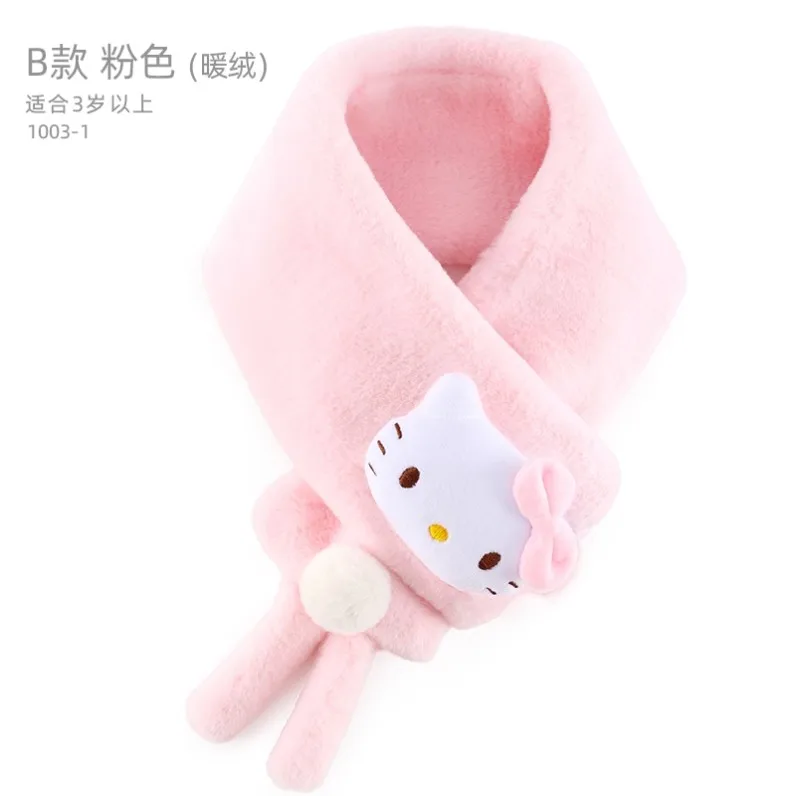

Takara Tomy плюшевый шарф Hello Kitty детский подарок милый Поддельный Воротник теплый плюшевый теплый комбинезон для девочки подарок на день рожден...