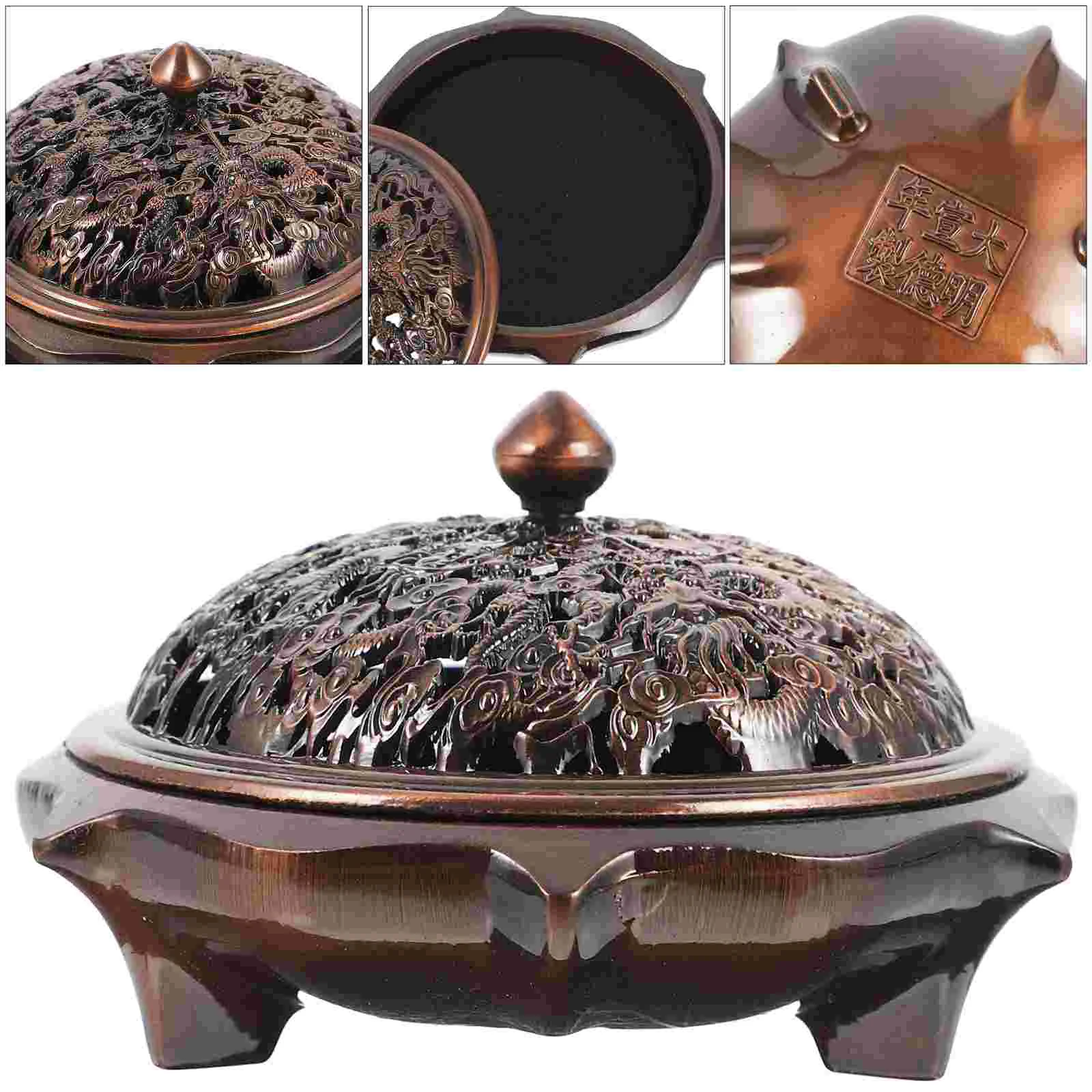 

1 Pc Aroma Burner Exquisite Incense Stove Adornment Chic Aromatherapy Furnace