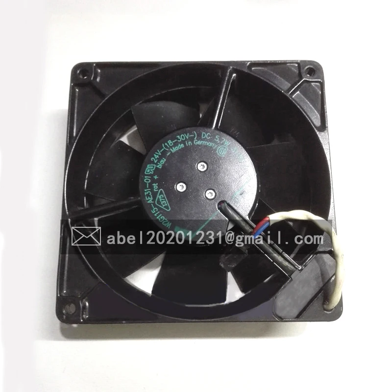 BRAND NEW W2G115-AE31-01 24VDC 5.7W COOLING FAN COOLER 127*127*38MM 12738