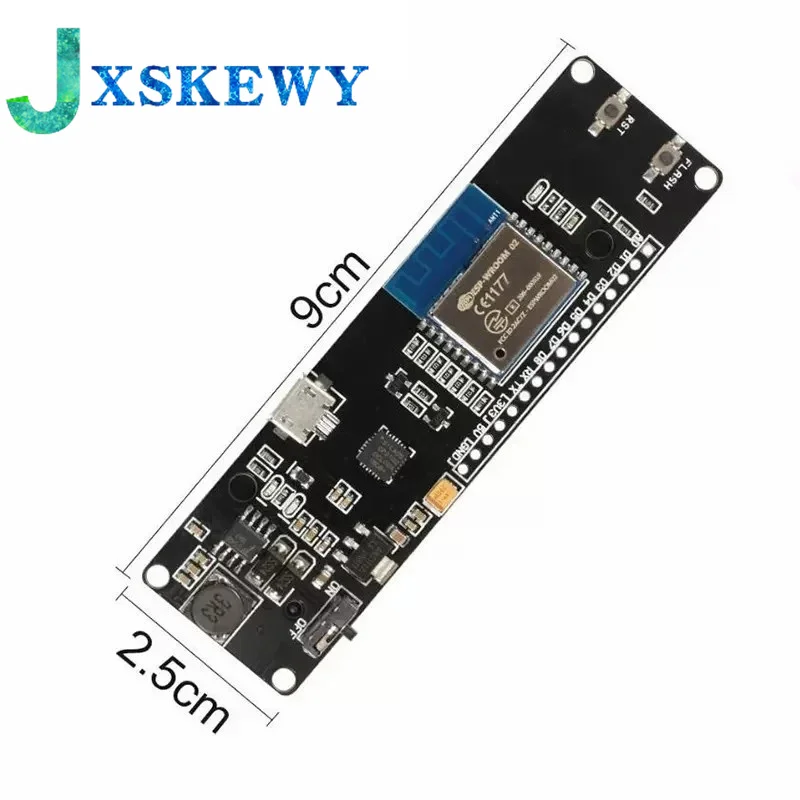 Фото Для WeMos D1 ESP-Wroom-02 материнская плата ESP8266 Mini WiFi модуль Nodemcu 18650 плата для разработки зарядного аккумулятора Nodemcu PWM I2C №5